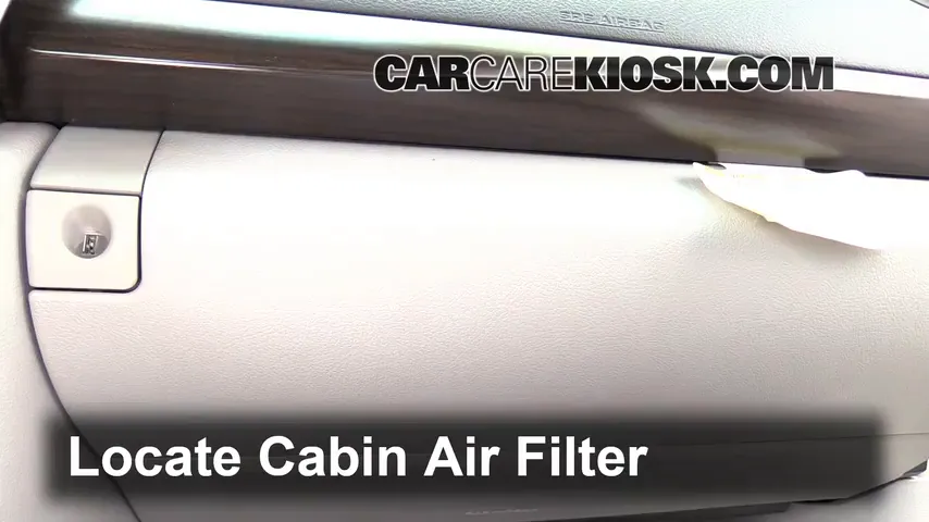 2015 Toyota Camry XLE 2.5L 4 Cyl. Air Filter (Cabin)